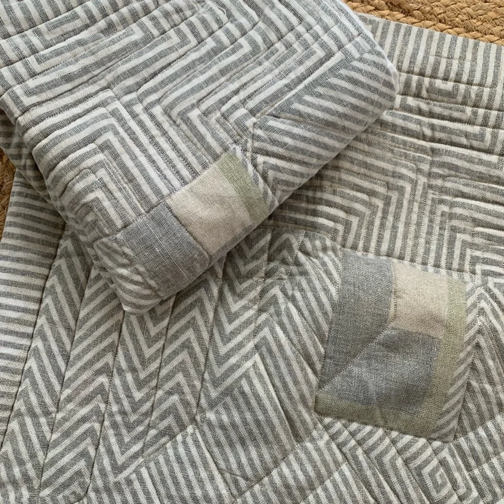 ✨NWT✨ Set of 2 West Elm Pamela Wiley Stripe Pillow Cover